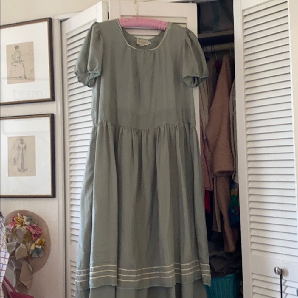 Silk Vintage Inspired Dress